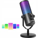 USB m&auml;ngumikrofon Neewer CM24 RGB taustvalgustusega