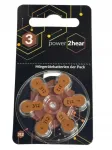 K&otilde;rdeaparaadi patareid Power2hear, 312 PR41, 1,45V, 6 pakki 10 tk