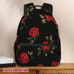 Seljakott Red Rose Elegance, kerge, reguleeritavate rihmadega, t&ouml;&ouml;ks ja reisimiseks