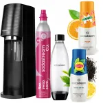 SodaStream TERRA seade, 1 l pudel, Mirinda siirup, Lipton Ice Tea Lemon