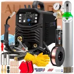 SPARTUS EASY MIG 210 LED 230V 200A SYNERGY TIG LIFT MMA FLUX keevitusmasin