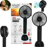 Kaasaskantav mini ventilaator Adler AD 7338, USB, laaditav