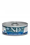 Farmina N&D Cat Ocean m&auml;rg kassitoit tuuni, sardiinide ja krevettidega 70 g