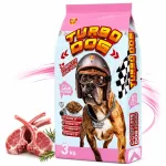 TURBO DOG kuiva koeratoit lambalihaga ja vitamiinidega, 3 kg