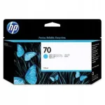 HP 70 tindikassett, ts&uuml;aan, 130 ml, m&otilde;eldud DESIGNJET Z2100/Z5200-le
