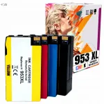 Inkdigo 953XL tindikassett, sobib HP OfficeJet Pro 7720, 8715, T&Uuml;V sertifitseeritud