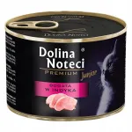 Dolina Noteci Junior m&auml;rg kassitoit kalkunilihaga, 185 g, 12 tk