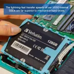 Verbatim Vi550 S3 512GB v&auml;line SSD ketas