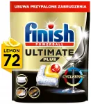 N&otilde;udepesukapslid Finish Powerball Ultimate Plus Lemon, 72 tk