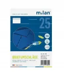 DIN C6 &uuml;mbrikud ilma aknata, MILAN, 25 tk