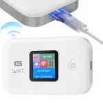 Kaasaskantav 4G LTE WiFi marsruuter, 150 Mb/s, SIM-kaardile, valge