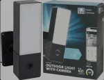 V&auml;ljas LED-lamp IP-kaameraga ja WiFi-ga, LSC Smart Connect 1296p