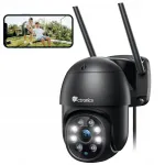 V&auml;ljas videovalvekaamera CTRONICS, 1080P, WiFi, &ouml;&ouml;n&auml;gemine, IP66, 64GB