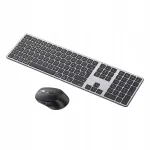 OMOTON KB515 traadita klaviatuur ja hiir MacBookile, iMacile, MacOS-ile, QWERTY, Hispaania keeles