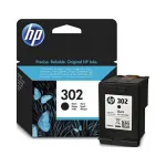 HP 302 tindikassett, must, 3,5 ml, F6U66AE