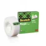 SCOTCH Magic matt kleepuv teip, 19 mm x 33 m, n&auml;htamatu, kontorisse