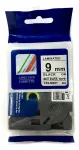 Kleepuv lind Brother TZ-M921, TZE-M921, 9 mm, h&otilde;bedane musta tekstiga