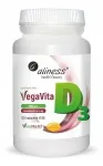 ALINESS D3-vitamiin 2000 IU, vegaaniline, 120 kapslit