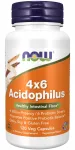 Probiootikumid NOW Foods Acidophilus, 6 bakteriliiki, 120 kapslit