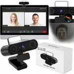 Veebikaamera mikrofoniga ja k&otilde;lariga AI 3in1, 2K 2560&times;1440, 30 fps, USB-C
