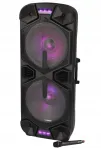 Bluetooth karaokes&uuml;steem LED, 12000W, mikrofon, TWS, puldiga, APA30 PRIME3