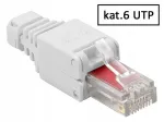 RJ45/8P8C UTP Cat.6 pistik, AWG23-26, t&ouml;&ouml;riistadeta
