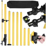 Teleskoopstatiiv laser nivelleerijale 72-420 cm DEKO