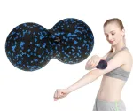 Massaažirull Aqua-Sport Powerstrech, must-sinine, EPP