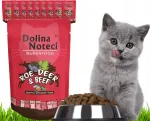Kooritud koeratoit DOLINA NOTECI SUPERFOOD veiselihaga, 10 x 85 g