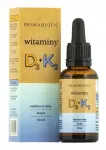 Toidulisand Vitamiin D3K2 MK7 30ml Primabiotic