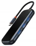 BASEUS USB-C jaotur, 3x USB, arvuti &uuml;hendusjaam