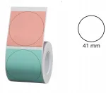 &Uuml;mmargused sildid Niimbot B printerile, 41x41 mm, 175 tk, mitmev&auml;rvilised