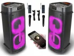 K&otilde;larikomplekt BLAUPUNKT PB50LED LED valgustuse, karaoke, puldiga, AUX, USB, Bluetooth