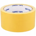 Kahepoolne eriti tugev vaipade lint, 10 m x 50 mm
