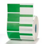 Isest kleebitavad NIIMBOT sildid, 38 x 25 + 40 mm, 1000 tk, sobib K3/W GREEN printerile
