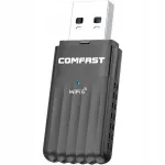 Juhtmevaba v&otilde;rgu adapter COMFAST CF-943AX, WiFi 6 900 Mb/s, Bluetooth 5.3