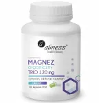 Toidulisand Aliness ORGANIC MAGNESIUM TRIO + B6 Taurate Malate Citrate, 100 kapslit