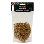 Kuivatatud krevetid koertele ja kassidele, 100 g, looduslik maius B12-vitamiiniga