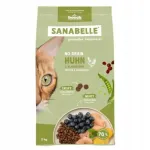 SANABELLE gluteenivaba kassitoit kanaga, 2 kg