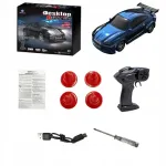 Puldiga juhitav 1:64 suuruses RC auto USB laadimisega
