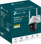 IP j&auml;lgimiskaamera TP-Link VIGI C540-4G, 4MP, 4 mm, 4G LTE, v&auml;rvilise pildiga, p&ouml;&ouml;ramise ja kallutamise funktsiooniga