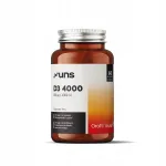 Toidulisand UNS Vitamin D3 4000 IU 60 vegankapslit