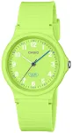 Laste k&auml;ekell Casio LQ-24B roheline rihmaga, ZIBI garantii, kastiga
