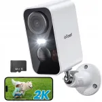 Juhtmevaba IP WiFi kaamera, 3 MP, kaheteljeline heli, microSD pesa kuni 32 GB