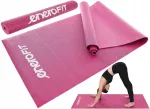 ENERO FIT roosa libisemiskindel joogamatt, 173x61x0,3 cm