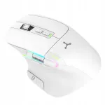 Juhtmevaba hiir Triadyn NEREID, valge, 2 ratast, Bluetooth, 3200 DPI