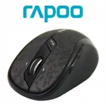 Juhtmevaba hiir Rapoo 7100P, 1000 DPI, must