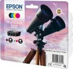 Epson 502 CMYK tindikomplekt, 4 tk, XP-5100, XP-5115, WF-2860DWF, originaal