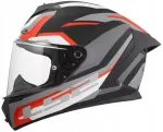 Motojuhile kiiver LS2 FF820 Rapid III, must/punane, t&auml;ielik, suurus L