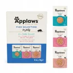 Applaws niiske kassitoit, eri kalamaitseid želees, 6 x 70 g
